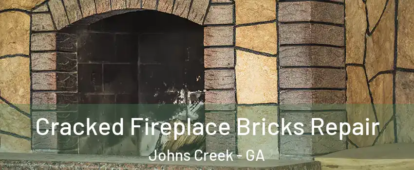  Cracked Fireplace Bricks Repair Johns Creek - GA