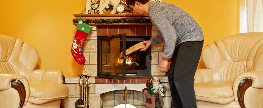 Gas to Wood-Burning Fireplace Conversion Services in Johns Creek, Georgia