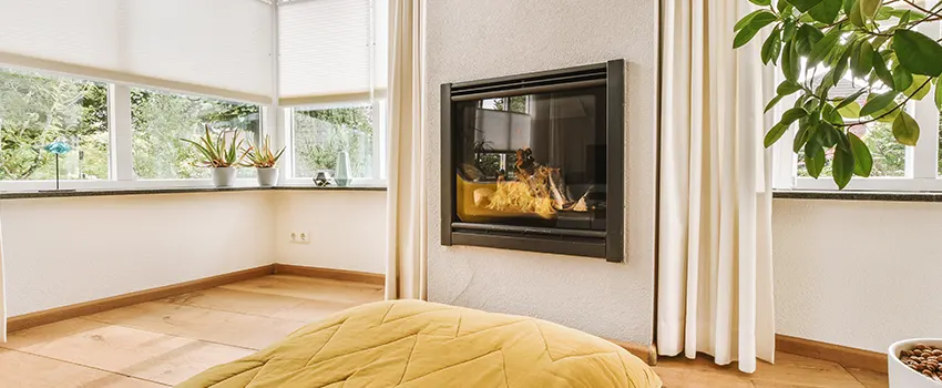 Residential Fireplace Ceramic Glass Installation in Johns Creek, GA