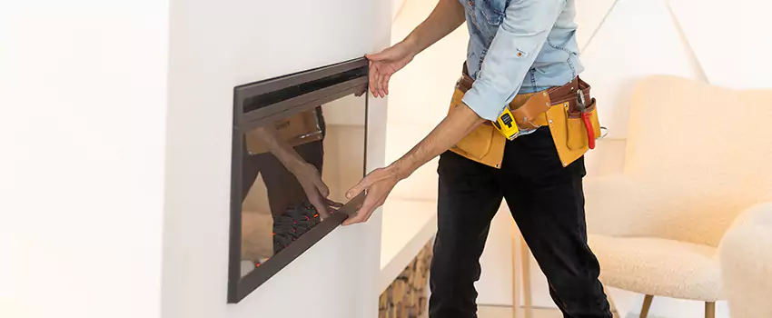 Metal Fireplace Installation in Johns Creek, Georgia