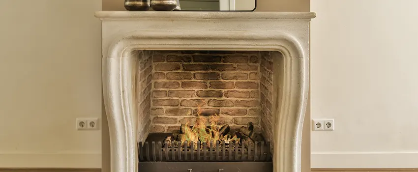 Vintage-style Fireplace Redesign in Johns Creek, Georgia