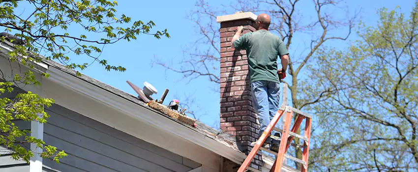 Vinyl and PVC Chimney Flashing Installation in Johns Creek, GA
