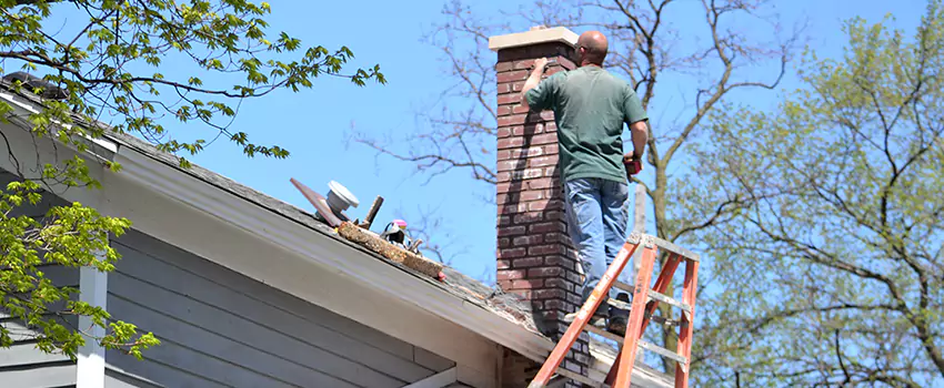 himney Crown Repair in Johns Creek, Georgia