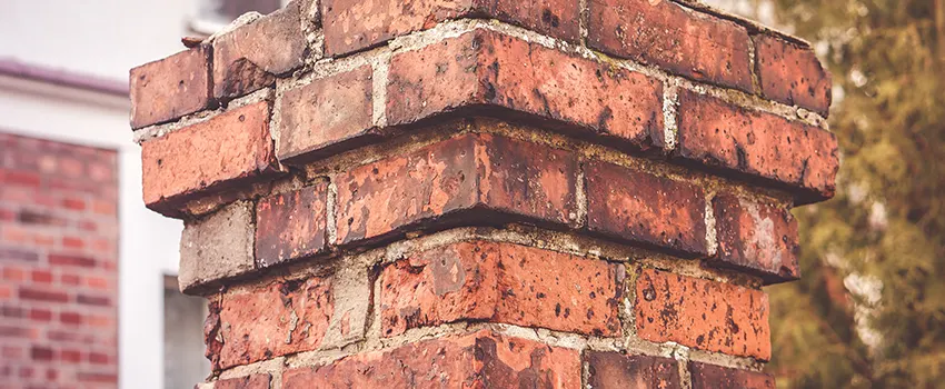 Cracked Chimney Bricks Repair Cost in Johns Creek, Georgia