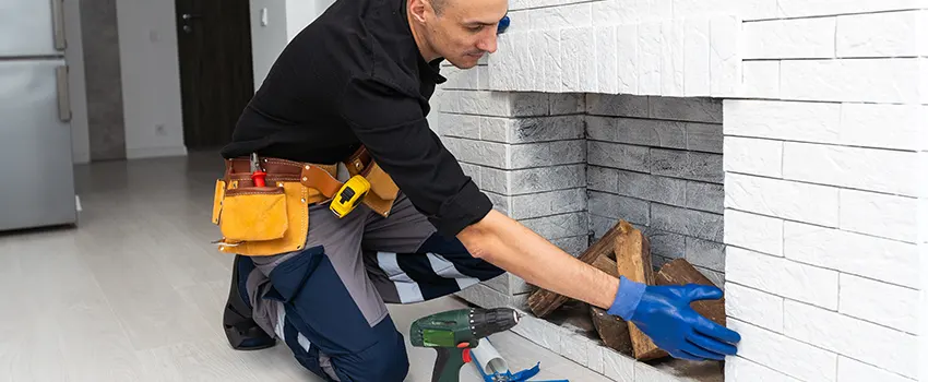 Fireplace Damaged Damper Frame Repair Services in Johns Creek, Georgia