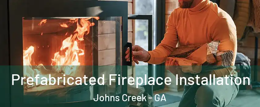 Prefabricated Fireplace Installation Johns Creek - GA